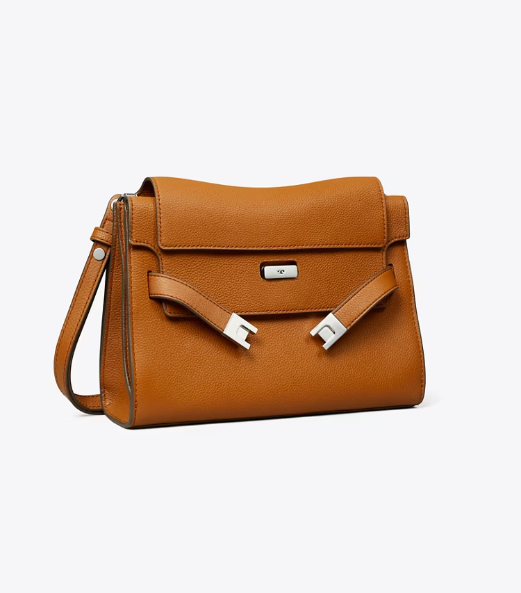Lee Radziwill Pebbled Shoulder Bag