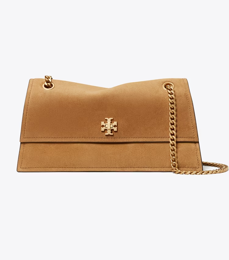 Kira Turnlock Suede Shoulder Bag - Image 4