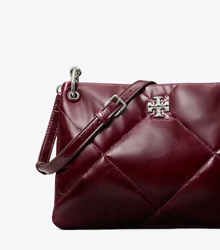 Small Kira Diamond Quilt Distressed Shoulder Bag - Image 4