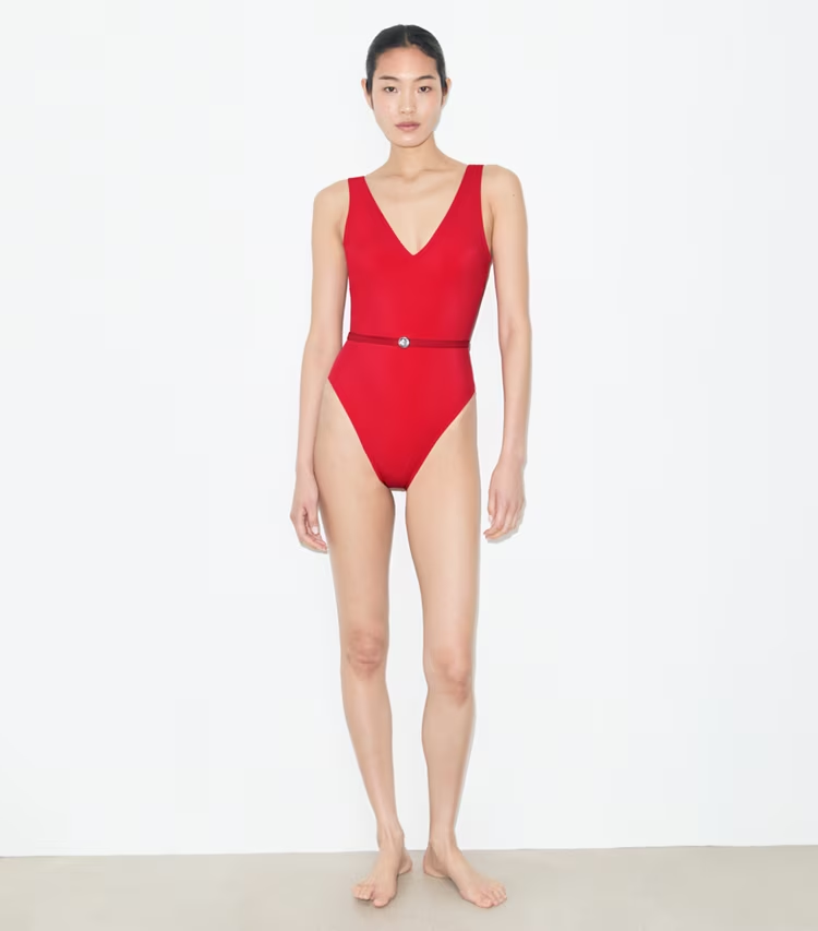 Belted Swimsuit - Image 3