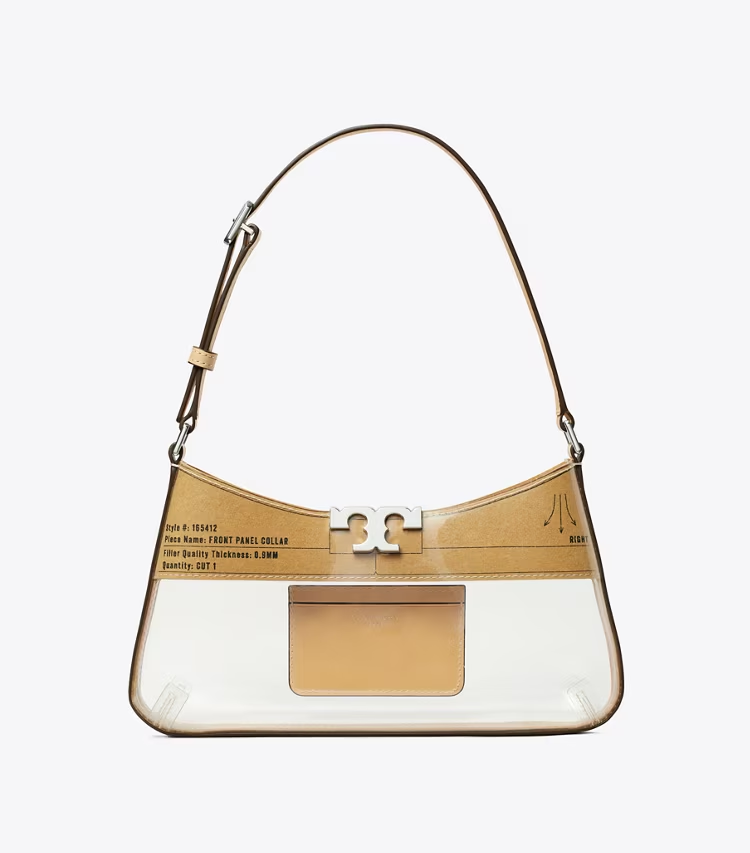 Eleanor Clear Slim Shoulder Bag - Image 3