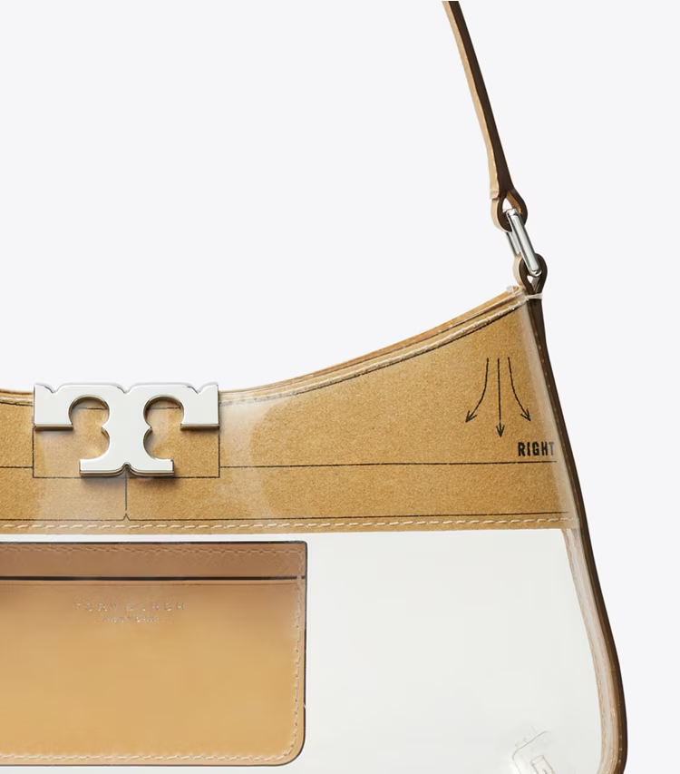 Eleanor Clear Slim Shoulder Bag - Image 4