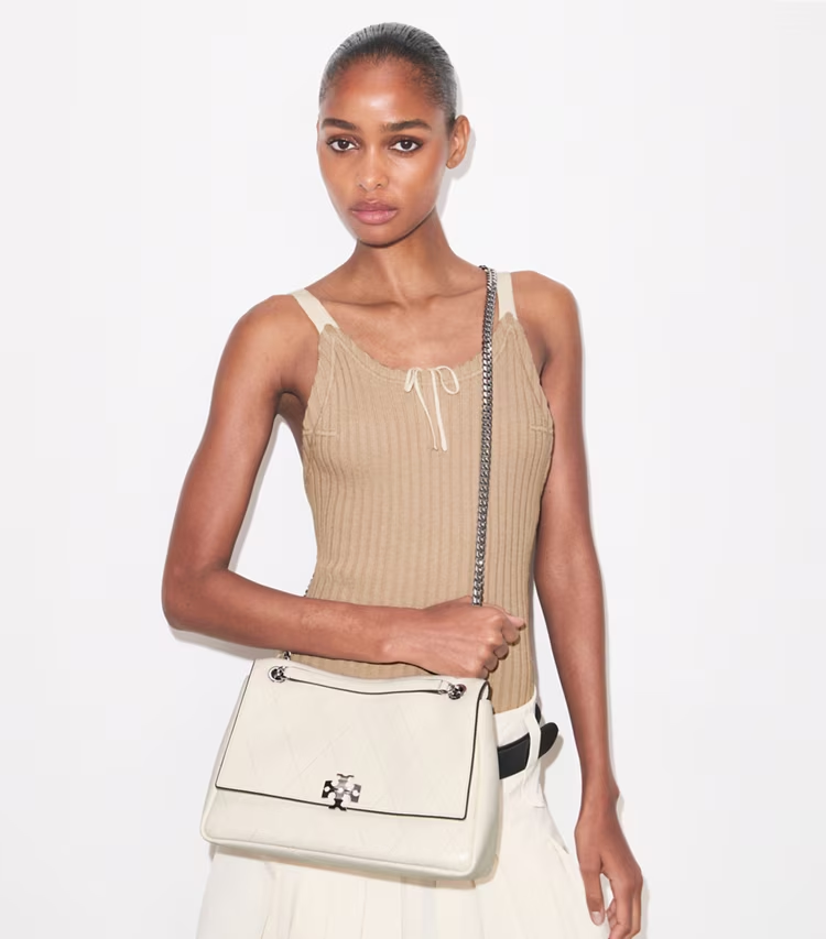 Charlie Quilted Shoulder Bag - Image 3