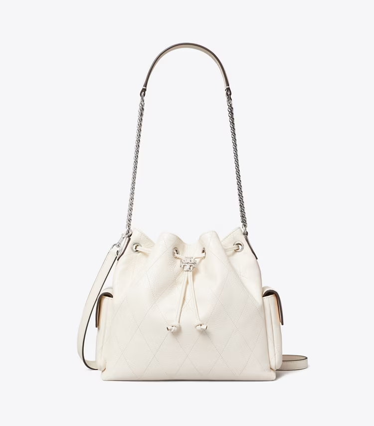 Charlie Quilted Drawstring Shoulder Bag - Image 4