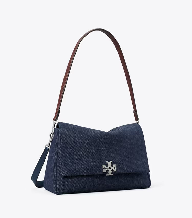 Charlie Denim Shoulder Bag