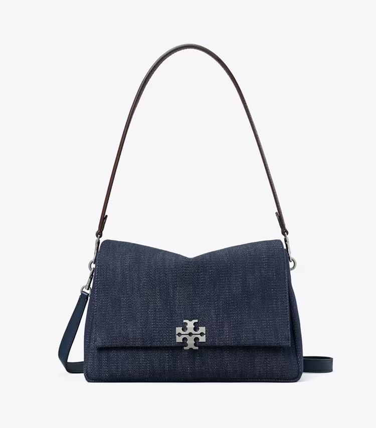 Charlie Denim Shoulder Bag - Image 4