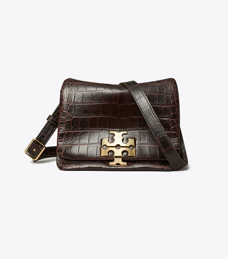 Charlie Runway Croc-Embossed Shoulder Bag - Image 3