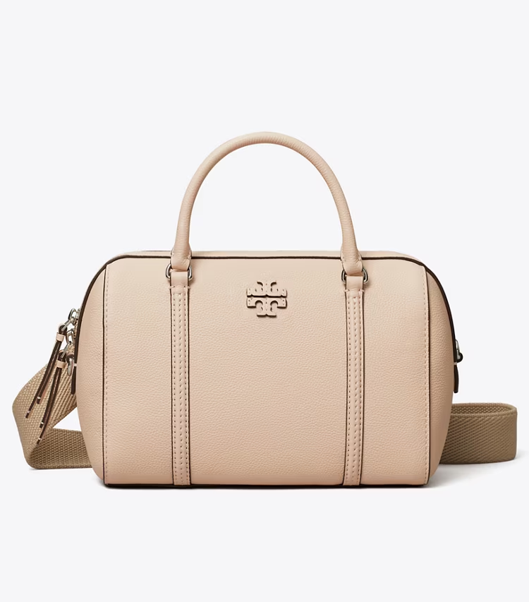 Pebbled Leather Satchel - Image 2
