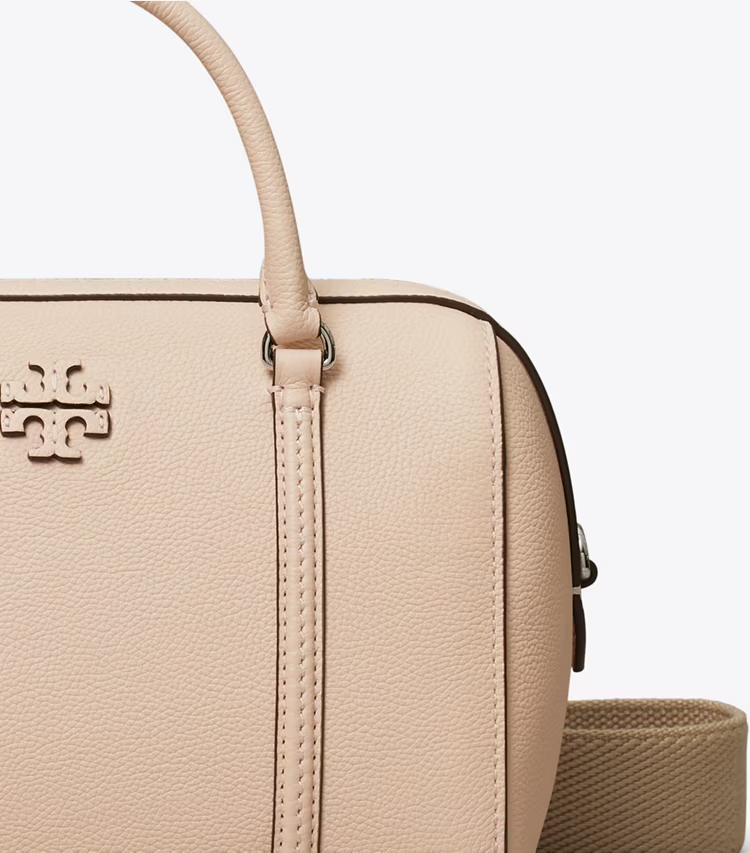 Pebbled Leather Satchel - Image 3