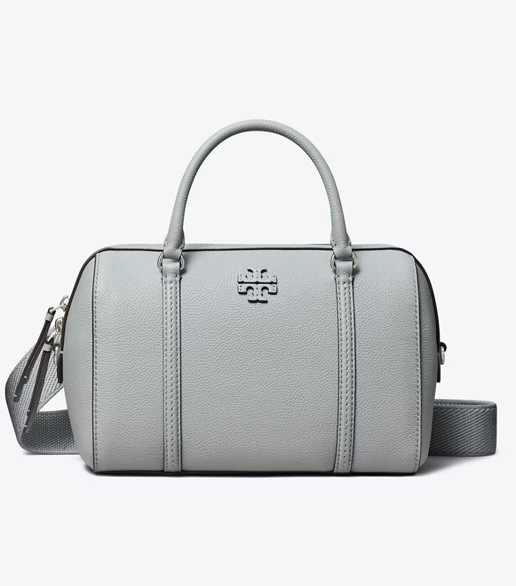 Pebbled Leather Satchel - Image 2