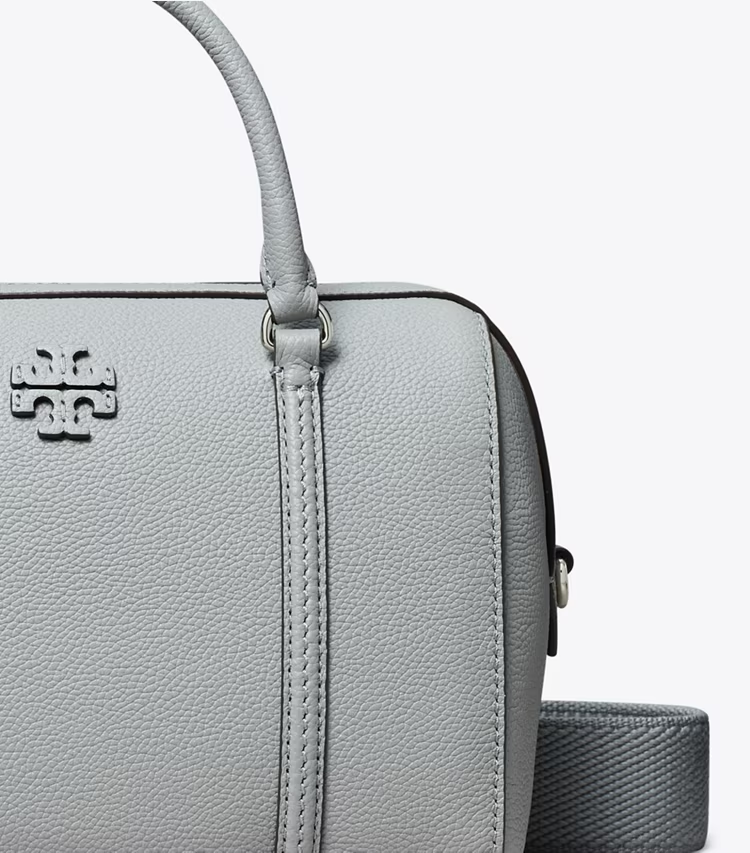 Pebbled Leather Satchel - Image 3