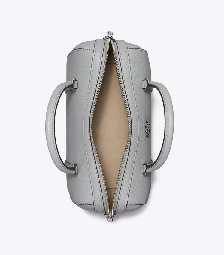 Pebbled Leather Satchel - Image 4