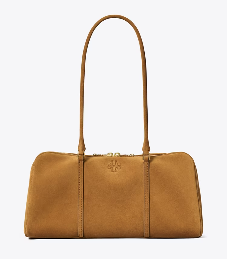Marshmallow Suede Satchel - Image 3