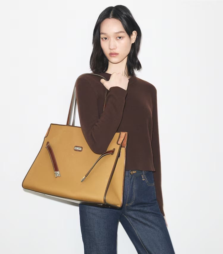 Lee Radziwill Canvas Tote - Image 2