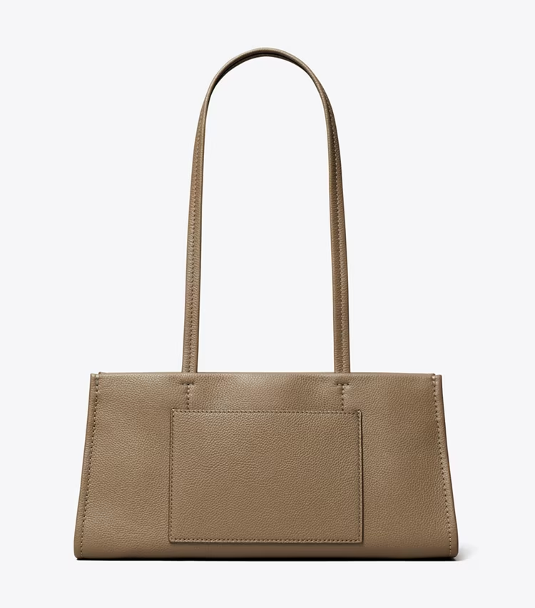 Leather East West Satchel - Image 3