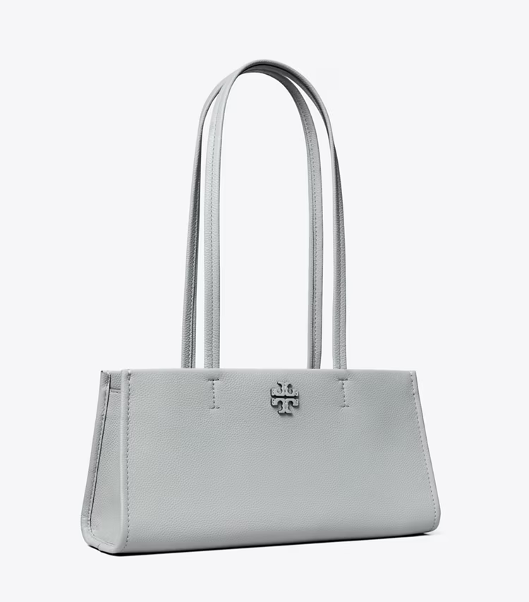 Leather East West Satchel