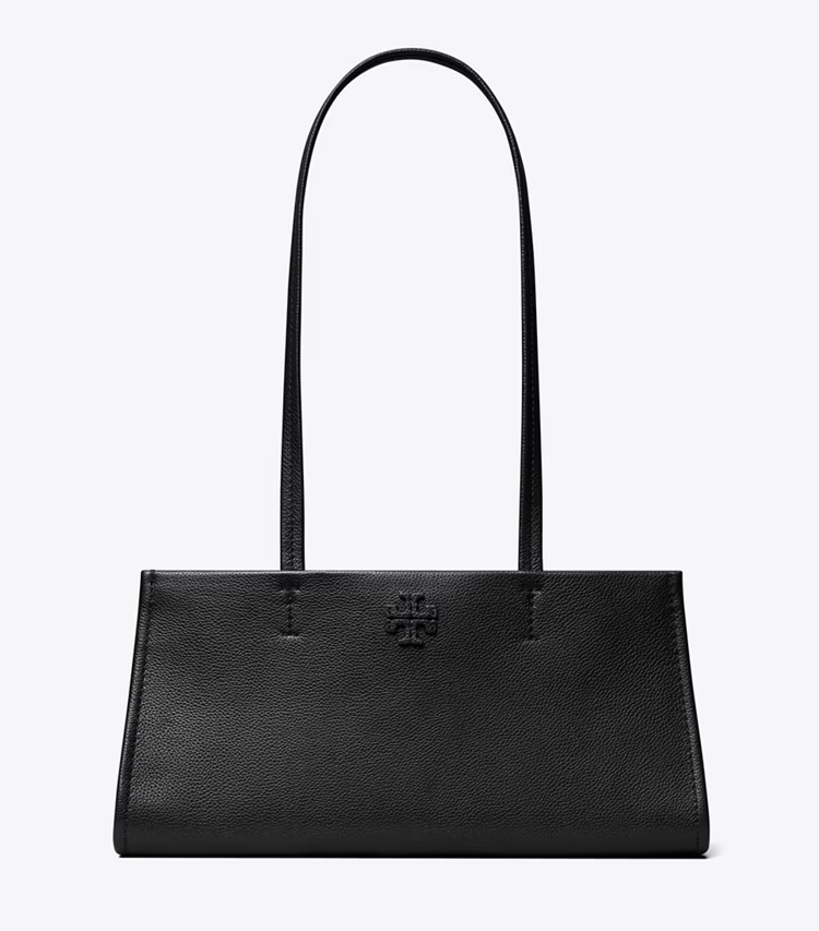 Leather East West Satchel - Image 2