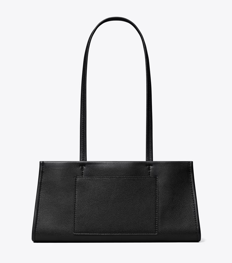 Leather East West Satchel - Image 3