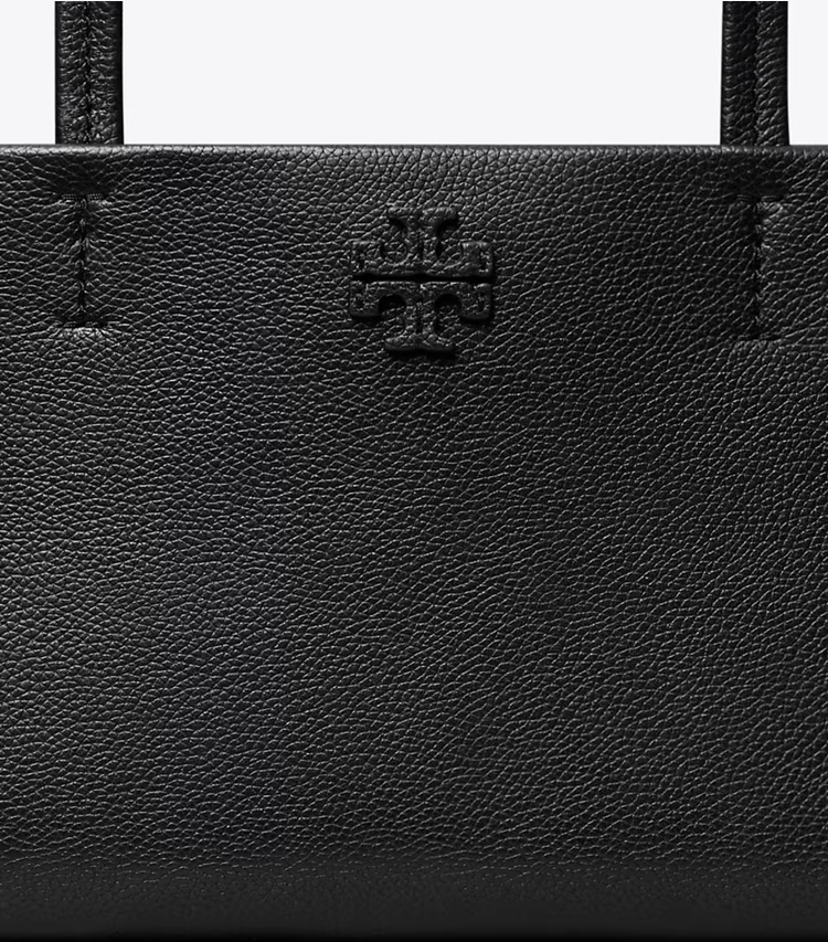 Leather East West Satchel - Image 4
