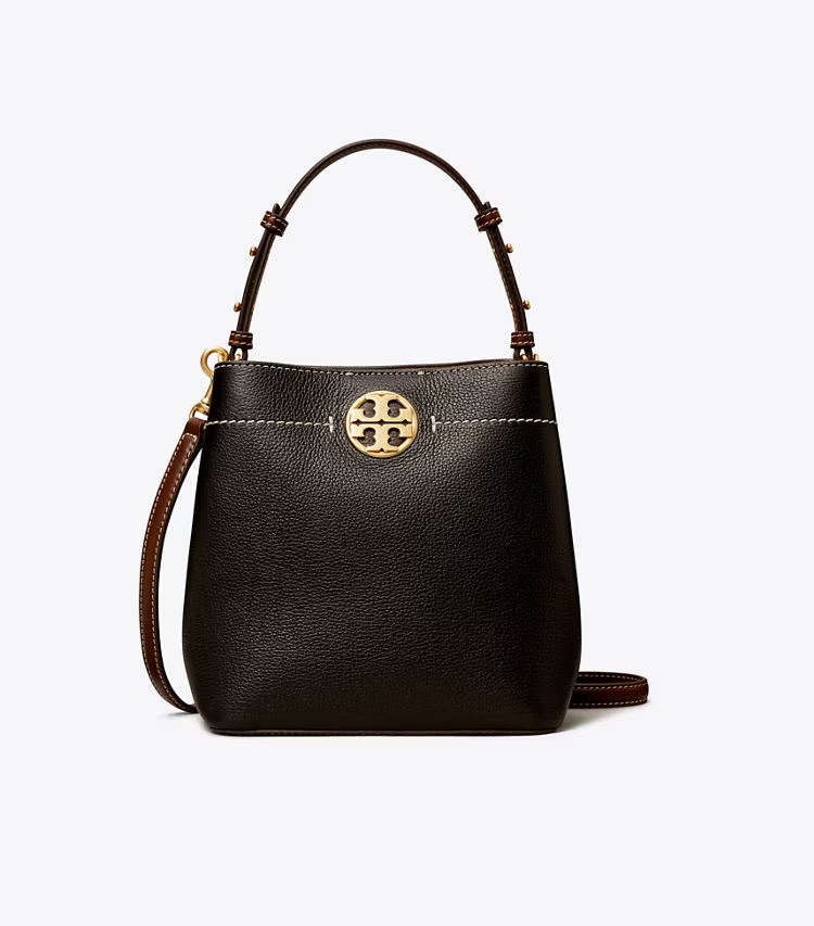 Leather Bucket Bag - Image 2