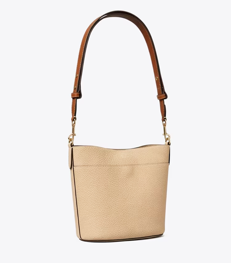 Pebble Nubuck Bucket Bag - Image 2