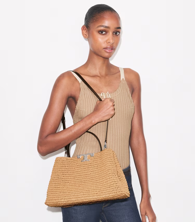 Eleanor Raffia Satchel - Image 2