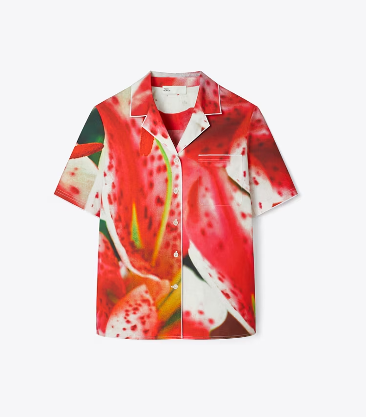 Twill Camp Shirt