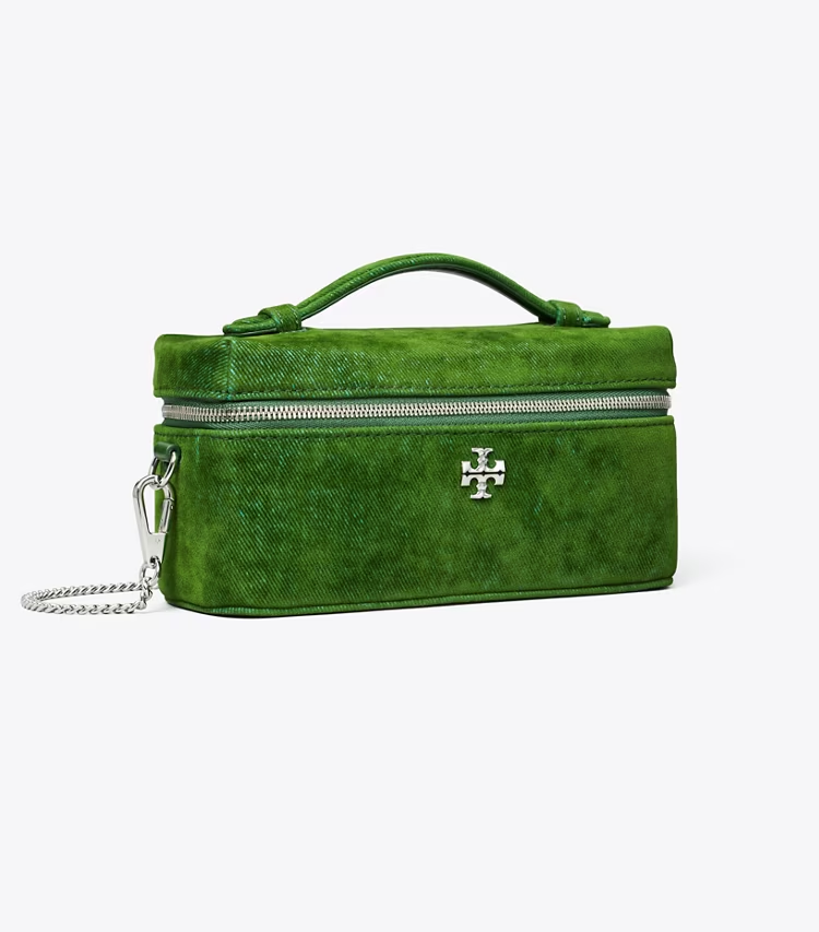Kira Flocked Vanity Case