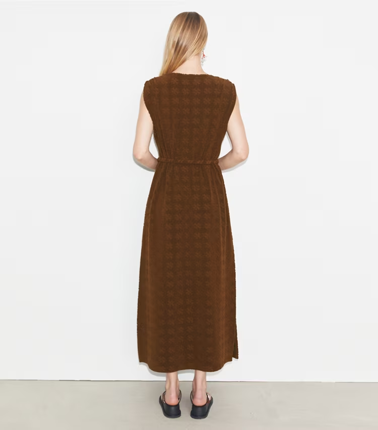 Terry Jacquard Maxi Dress - Image 3