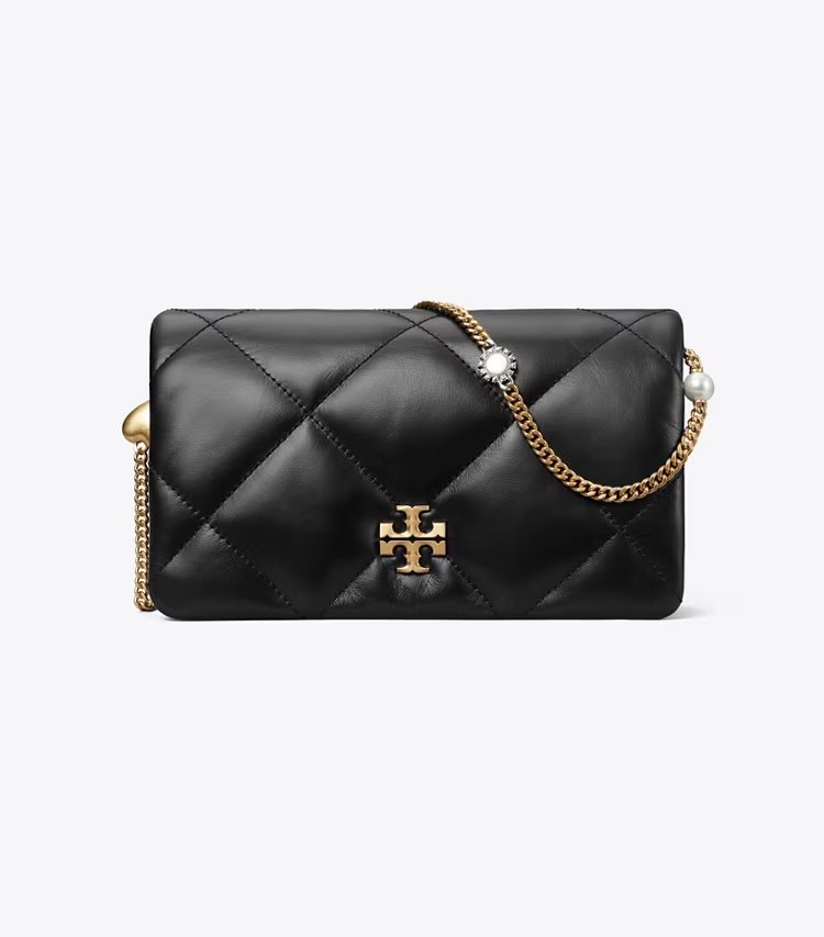 Kira Diamond Quilt Charm Crossbody - Image 3