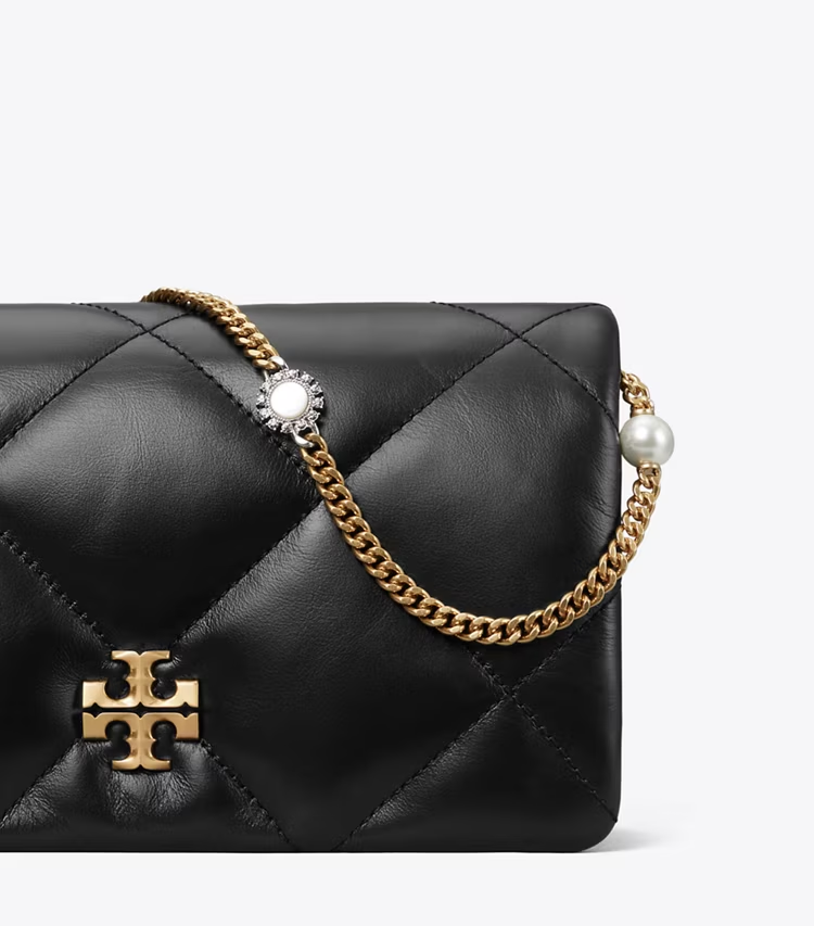 Kira Diamond Quilt Charm Crossbody - Image 4