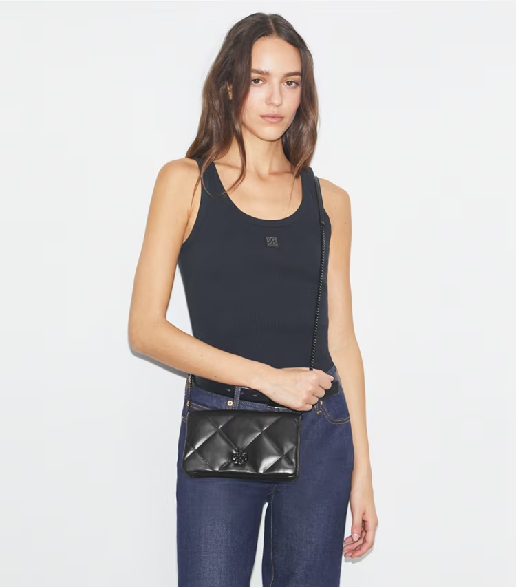 Kira Diamond Quilt Crossbody - Image 3