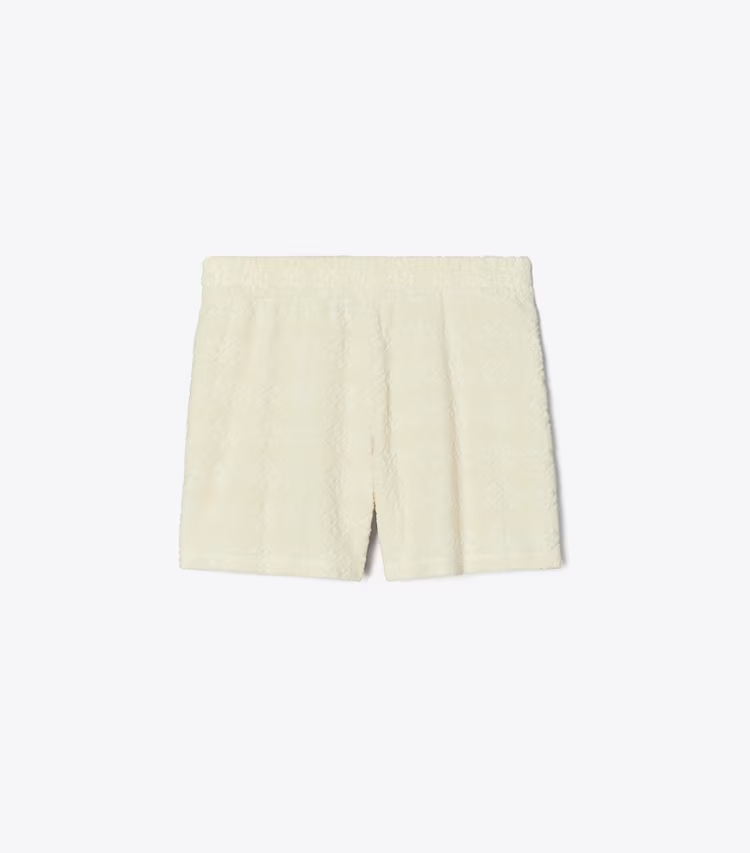 Terry Jacquard Logo Short