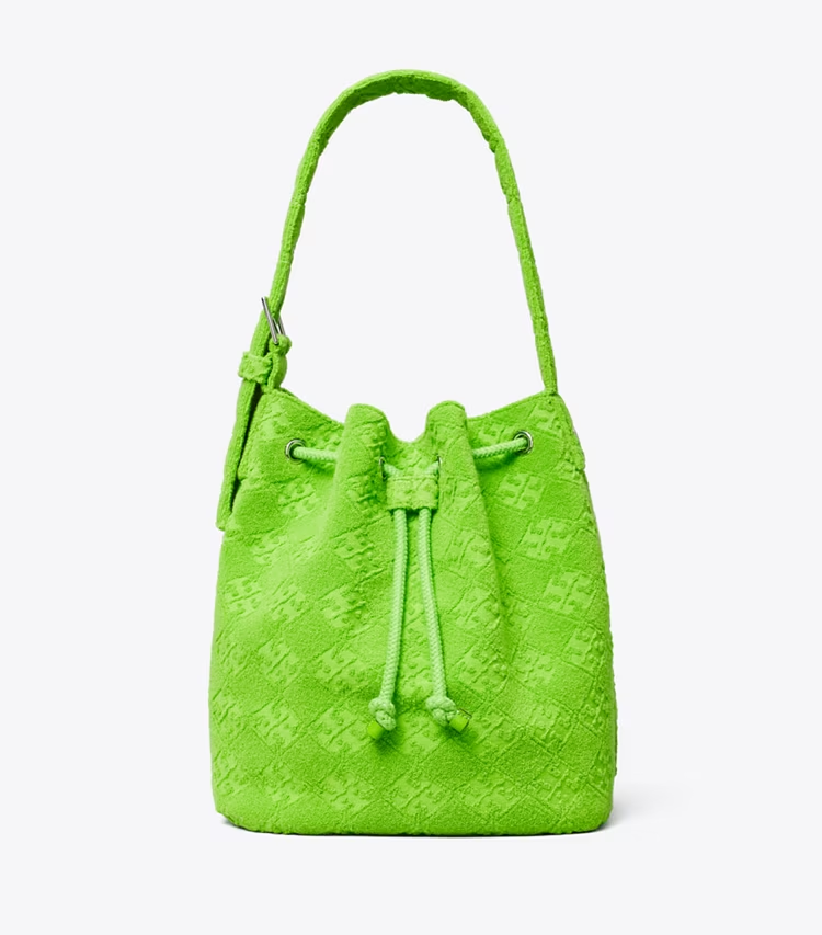 T Monogram Terry Oversized Bucket Bag - Image 3