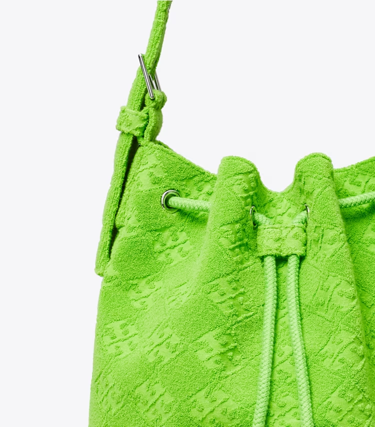 T Monogram Terry Oversized Bucket Bag - Image 4