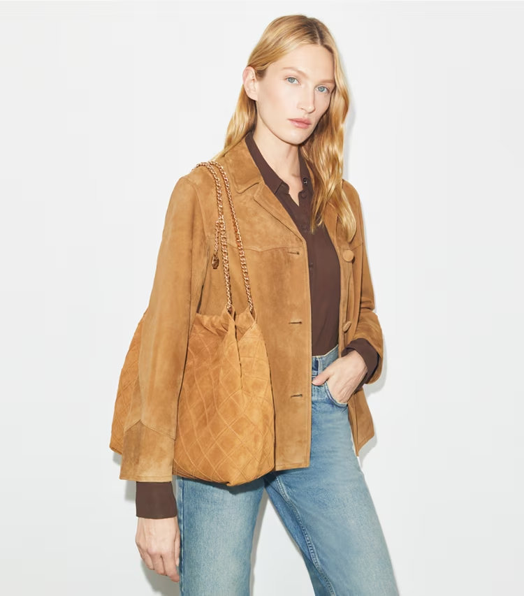 Fleming Soft Suede Hobo Bag - Image 2