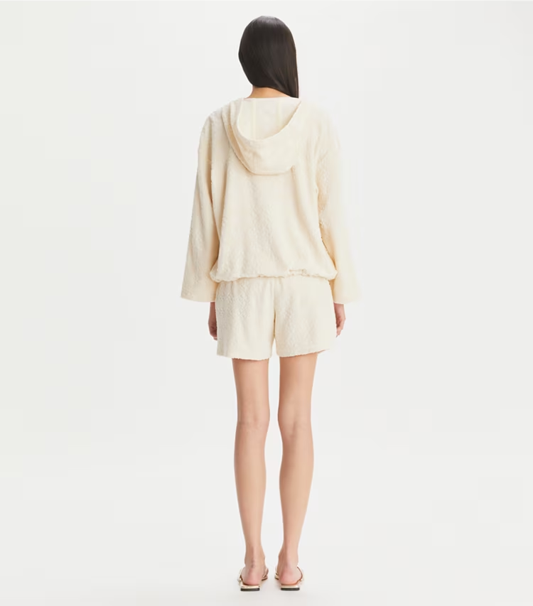 Terry Jacquard Logo Hoodie - Image 4