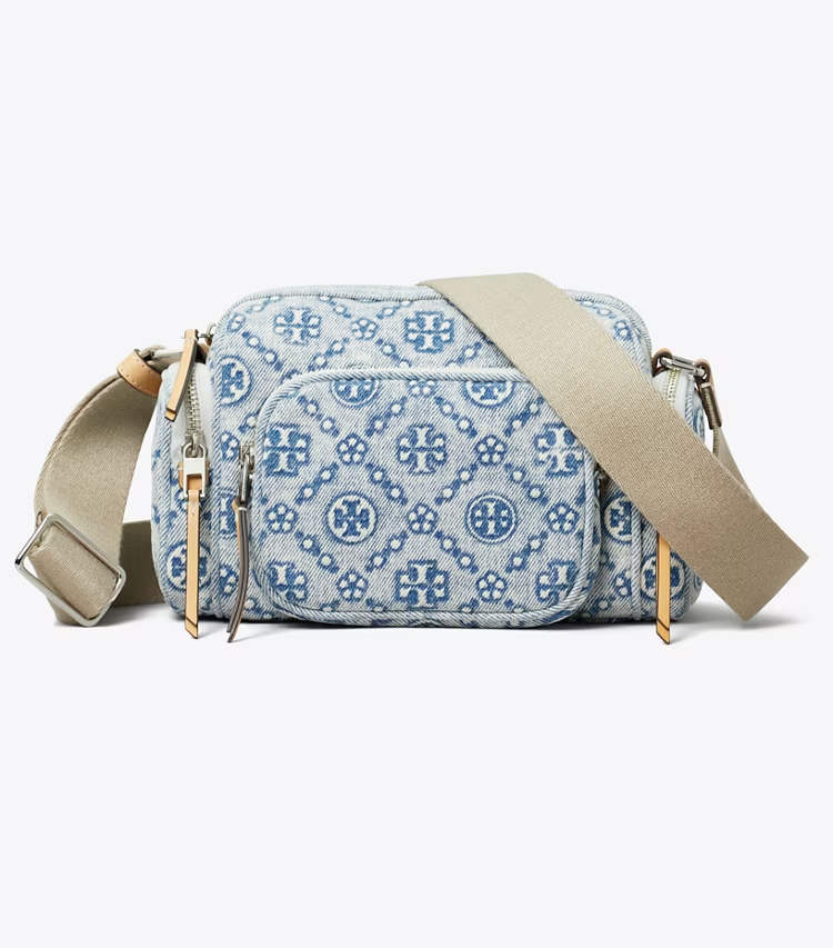 T Monogram Denim Pocket Crossbody - Image 3