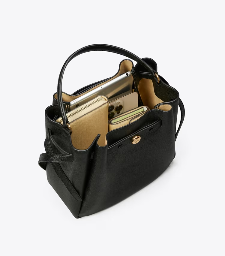 Romy Suede Bucket Bag - Image 4