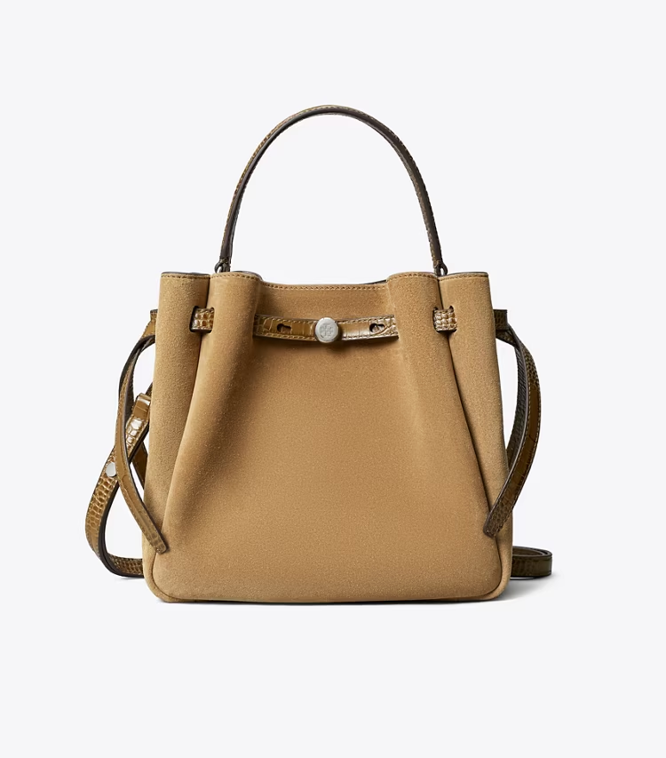 Romy Suede Bucket Bag - Image 4