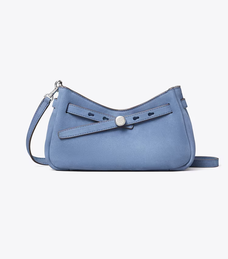 Romy Nubuck Zip-Top Crossbody Bag - Image 3