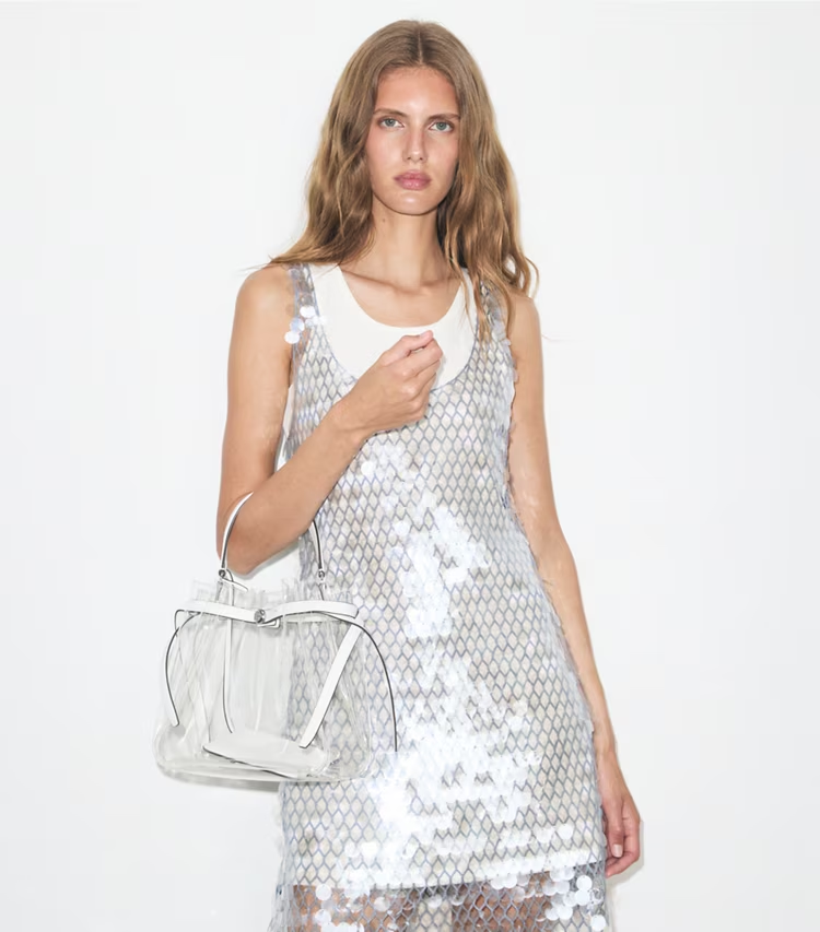 Romy Clear Bucket Bag - Image 2