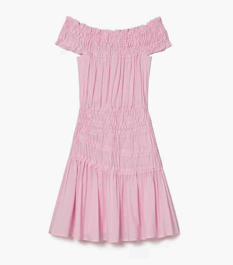 Smocked Cotton Dress