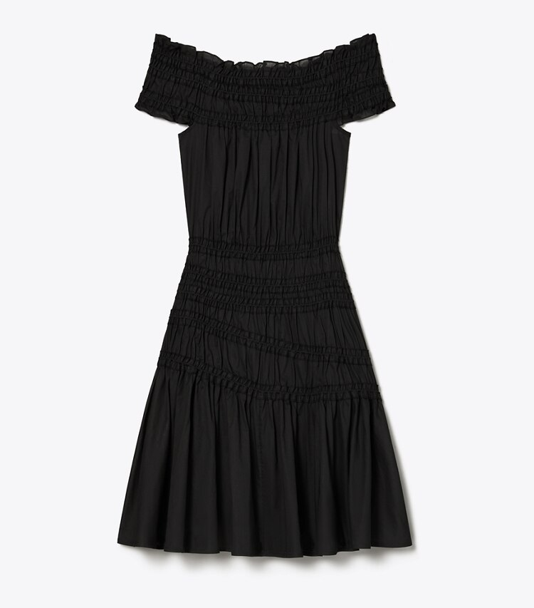 Smocked Cotton Dress