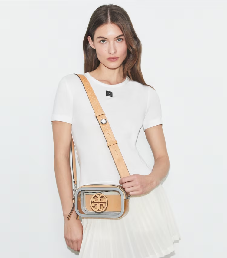 Mini Miller Clear Crossbody Bag - Image 2