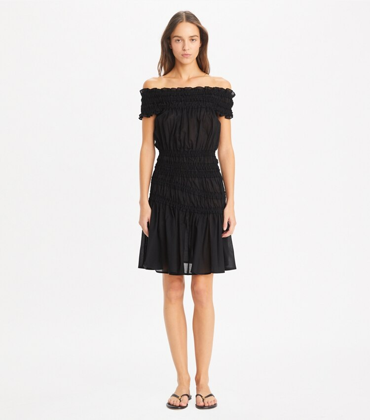Smocked Cotton Dress - Image 3