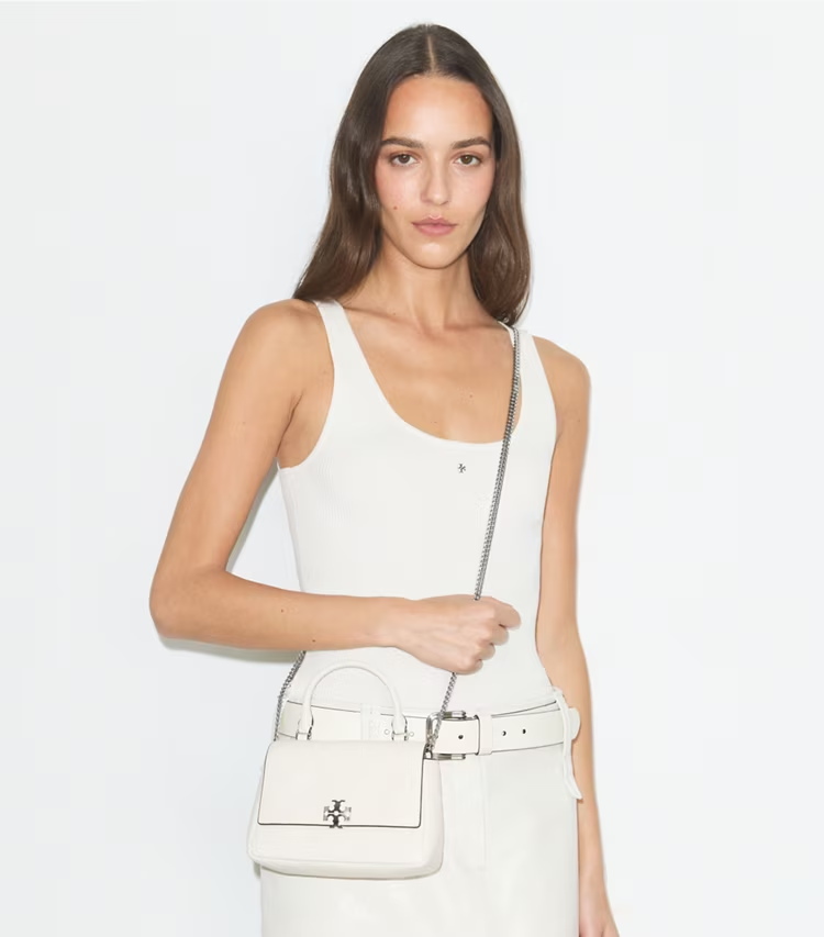 Mini Charlie Quilted Top-Handle Crossbody - Image 2