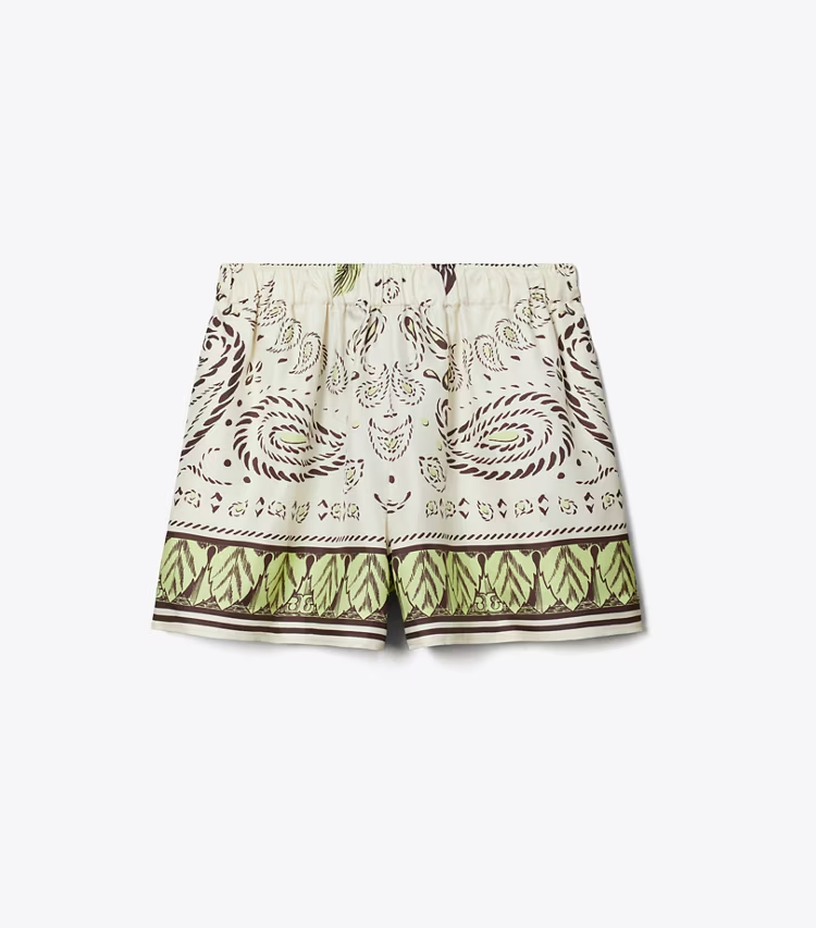 Silk Camp Shorts