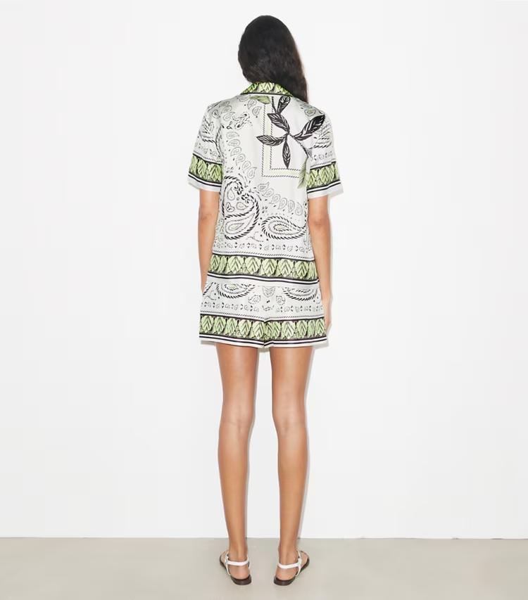 Silk Camp Shorts - Image 4