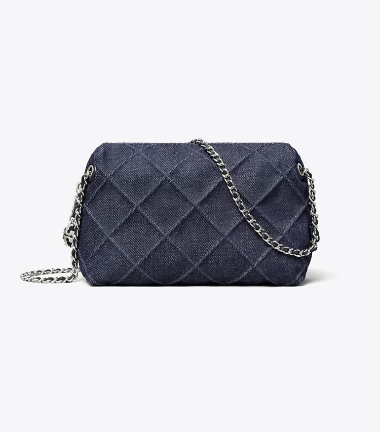 Fleming Denim Soft Crossbody Bag - Image 3